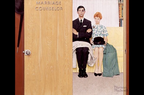 Marriage Counselor by Norman Rockwell, 1963